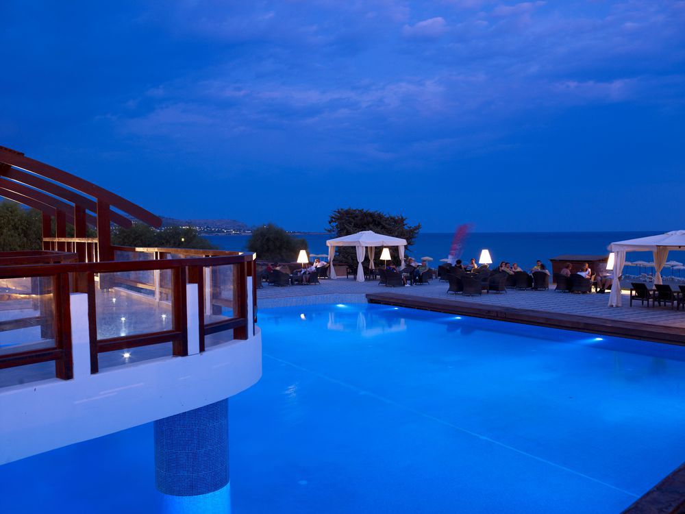 Costa Lindia Beach Lardos Restaurant bilde